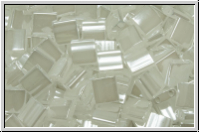 TL-0511, MIYUKI Tila Beads, white, ceylon, 60 Stk.
