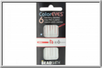 COLOREYES Perlennadel, Nr. 12, K�rtchen mit 6 Nadeln