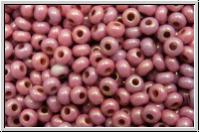 b�hm. Rocailles, 11/0, white, op., rose gold luster, 10g