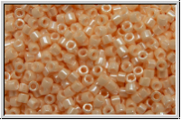 DB1532, MIYUKI Delica, 11/0, peach, lt., ceylon, 5g