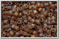 TCS-15-0177f, TOHO Cubes, 1,5mm, topaz, sm., trans., matte, AB, 5g