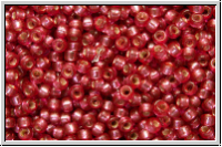 RR-15-4268, MIYUKI Rocailles, 15/0, raspberry (dyed), trans., silver-ld., duracoat, 5g