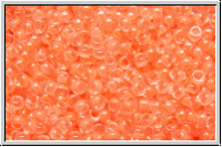 RR-15-1122, MIYUKI Rocailles, 15/0, crystal, trans., luminous flamingo-ld., 5g