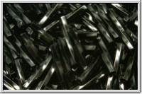 MTWB-4-0401, MIYUKI Twisted Bugles, Nr. 4 (12mm), black, op., 10g