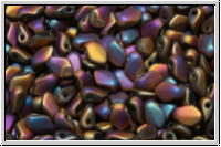 Gekko�-Beads, 3x5mm, crystal, trans., full sliperit, matte, 50 Stk.