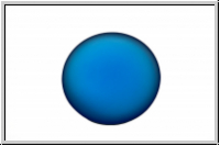 Cabochon, LUNASOFT, 24mm, aqua, 1 Stk.