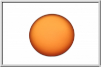 Cabochon, LUNASOFT, 24mm, orange, 1 Stk.