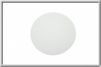 Cabochon, LUNASOFT, 24mm, white, 1 Stk.