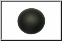 Cabochon, LUNASOFT, 24mm, black, 1 Stk.