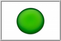 Cabochon, LUNASOFT, 24mm, green, neon, 1 Stk.