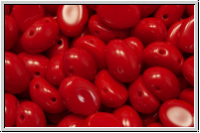 Candy-Beads�, oval, PRECIOSA, 6x8mm, orange, coral, op., 20 Stk.