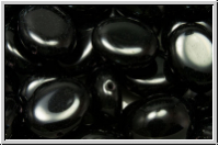 Candy-Beads�, oval, PRECIOSA, 10x12mm, black, op., 10 Stk.