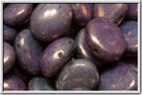 Candy-Beads�, oval, PRECIOSA, 10x12mm, white, alabaster, vega luster, 10 Stk.