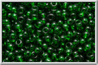 PR-11-50060, PRECIOSA Rocailles, 11/0, green, dk. forest, trans., 20g