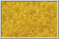 PR-11-80010, PRECIOSA Rocailles, 11/0, yellow, lt., trans., 20g