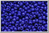 PR-11-33070, PRECIOSA Rocailles, 11/0, blue, dk., op., 20g