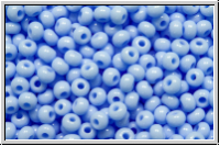 PR-11-33000, PRECIOSA Rocailles, 11/0, sapphire, pale, op., 20g