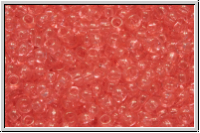 PR-11-01191, PRECIOSA Rocailles, 11/0, crystal, trans., solgel salmon-2, 20g