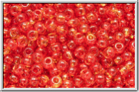 PR-11-81797, PRECIOSA Rocailles, 11/0, red/yellow, trans., harlequin, 20g