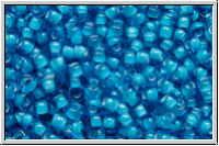PR-11-65156, PRECIOSA Rocailles, 11/0, blue zirkon, trans., white-ld., 20g