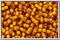 PR-11-15076, PRECIOSA Rocailles, 11/0, topaz, trans., white-ld., 20g