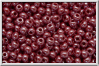 PR-11-98210, PRECIOSA Rocailles, 11/0, red, coral, op., sfinx, 20g
