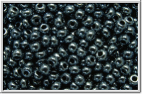 PR-11-49102, PRECIOSA Rocailles, 11/0, hematite, met., 20g
