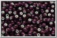 PR-11-23708, PRECIOSA Rocailles, 11/0, amethyst, trans., cornelian star, 20g