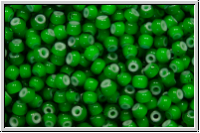PR-11-53712, PRECIOSA Rocailles, 11/0, green, trans., cornelian star, 20g