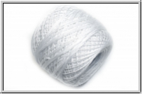 H�kelgarn, St�rke 10, Farbe 0010, white, 20 g