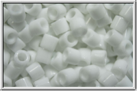 DBL0200, MIYUKI Delica, 08/0, white, chalk, op., 5g