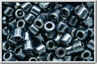 DBL0001, MIYUKI Delica, 08/0, hematite, met., 5g