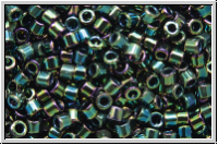 DBM0003, MIYUKI Delica, 10/0, green, met., iris., 5g