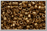 DBM0022l, MIYUKI Delica, 10/0, bronze, lt., met., 5g