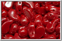 ZoliDuo�-Beads, 5x8mm, right, red, op., luster, 25 Stk.