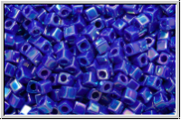 SBS-18-0484, MIYUKI Squares, 1,8mm, blue, royal, op., AB, 5g