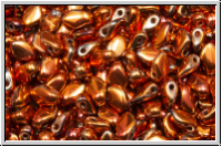 Gekko�-Beads, 3x5mm, crystal, trans., full sunset, 50 Stk.
