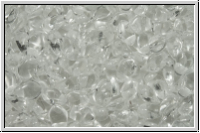 Gekko�-Beads, 3x5mm, crystal, trans., 50 Stk.