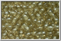 b�hm. Glasperle, rund, 4mm, black diamond, trans., luster, 50 Stk.