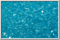 B�hm. Glasschliffperle, PRECIOSA, feuerpol., 3mm, aqua, trans., 50 Stk.
