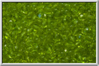 B�hm. Glasschliffperle, feuerpol., 3mm, olivine, trans., 50 Stk.