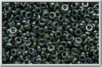 MSP-0464, MIYUKI Spacers, 2,2x1mm, hematite, lt., met., 5g