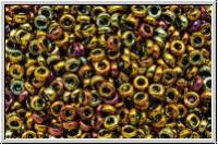 MSP-0462, MIYUKI Spacers, 2,2x1mm, gold, met., iris., 5g