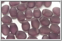 TP-20040-84110, Tulip Petals, 6x8mm, amethyst, lt., trans., matte, 25 Stk.