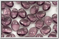 TP-20040, Tulip Petals, 6x8mm, amethyst, lt., trans., 25 Stk.