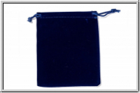 Samtbeutel, 10x12mm, royal blue, 1 Stk.