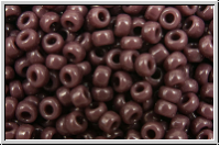 RR-11-0497, MIYUKI Rocailles, 11/0, chocolate, op., 10g