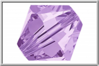 Preciosa� Bicone, 3mm, violet, trans., 50 Stk.