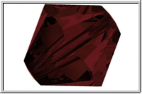 Preciosa� Bicone, 4mm, garnet, trans., 50 Stk.