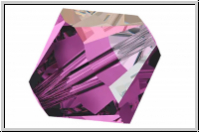 Preciosa� Bicone, 3mm, amethyst, trans., AB, 50 Stk.